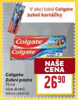 Billa Colgate zubní pasta nabídka