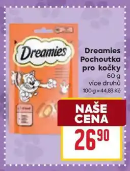 Billa DREAMIES POCHOUTKA PRO KOČKY nabídka