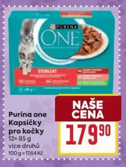 Billa Purina ONE Kapsičky pro kočky nabídka