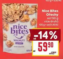 Billa Nice Bites Ořechy nabídka