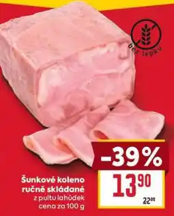 Billa Šunkové koleno ručně skládané nabídka
