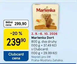 Tesco Marlenka dort nabídka