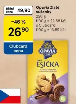 Tesco Opavia Zlaté sušenky nabídka