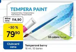 Tesco Temperové barvy nabídka