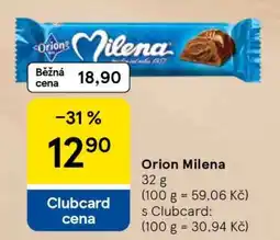 Tesco Orion Milena nabídka