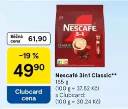 Tesco Nescafé 3in1 Classic nabídka