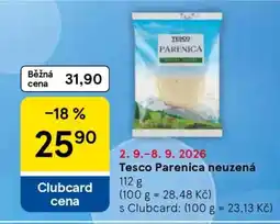Tesco Tesco Parenica neuzená nabídka