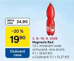 Tesco Magnesia red nabídka