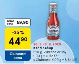 Tesco Kand Kečup nabídka