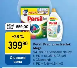 Tesco Persil Prací prostředek Mega nabídka