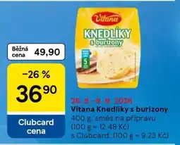 Tesco Vitana Knedlíky s burizony nabídka