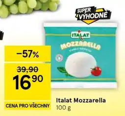 Tesco ITALAT Mozzarella nabídka