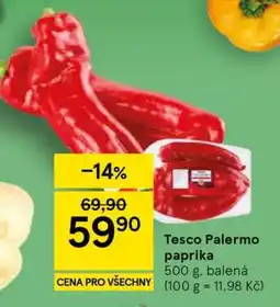 Tesco Tesco Palermo paprika nabídka