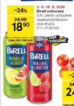 Tesco Birell ochucený nabídka