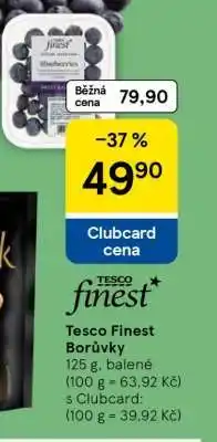 Tesco Tesco Finest Borůvky nabídka