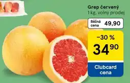 Tesco GREP ČERVENÝ nabídka