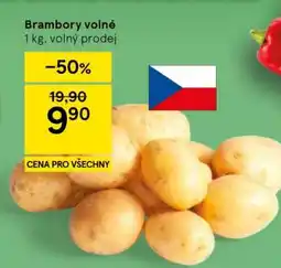 Tesco Brambory volné nabídka