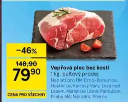 Tesco Vepřová plec bez kosti nabídka