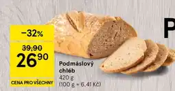 Tesco Podmáslový chléb nabídka