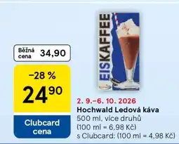 Tesco HOCHWALD ledová káva nabídka