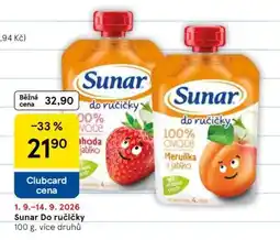 Tesco Sunar Do ručičky nabídka