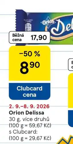 Tesco Orion Delissa nabídka
