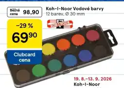 Tesco Koh-i-noor Vodové barvy nabídka