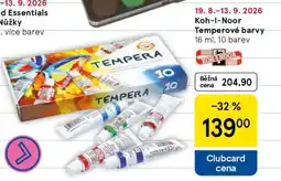 Tesco Koh-i-noor Temperové barvy nabídka