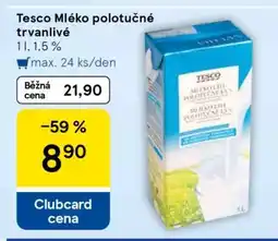 Tesco Tesco Mléko polotučné trvanlivé nabídka