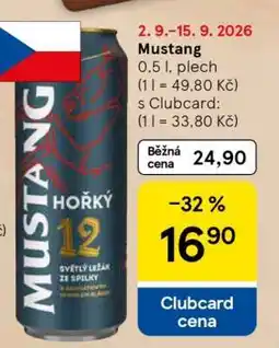 Tesco Mustang nabídka