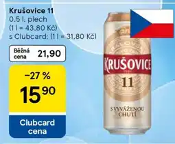 Tesco Krušovice 11 nabídka