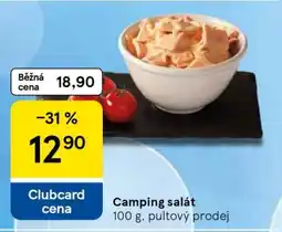 Tesco Camping salát nabídka