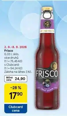 Tesco Frisco nabídka