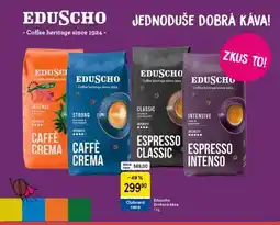 Tesco EDUSCHO Zrnková káva nabídka