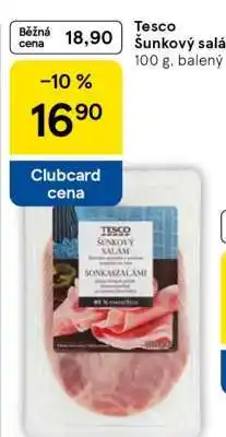 Tesco Tesco Šunkový salám nabídka
