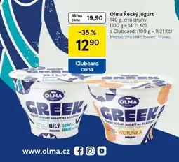 Tesco Olma Řecký jogurt nabídka