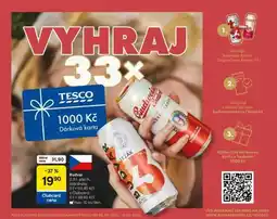 Tesco Budvar 33 nabídka