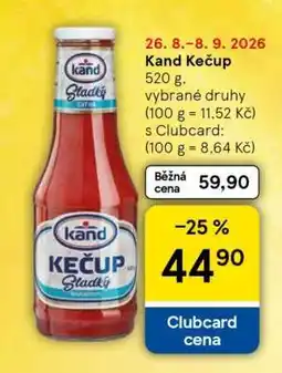 Tesco Kand Kečup nabídka