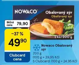 Tesco NOWACO Obalovaný sýr nabídka