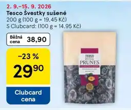 Tesco Tesco Švestky sušené nabídka
