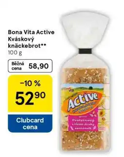 Tesco Bona Vita Active Kváskový knäckebrot nabídka