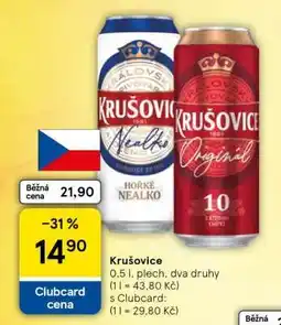 Tesco Krušovice nabídka