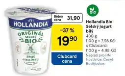 Tesco Hollandia BIO Selský jogurt bílý nabídka