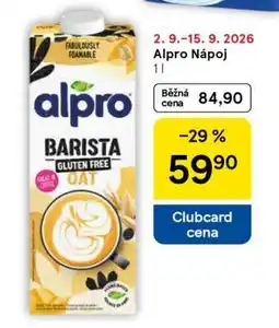 Tesco Alpro nápoj nabídka