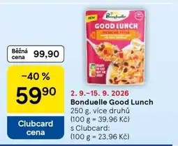 Tesco Bonduelle Good lunch nabídka