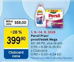 Tesco Persil Prací prostředek Mega nabídka