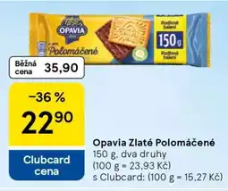 Tesco Opavia Zlaté polomáčené nabídka