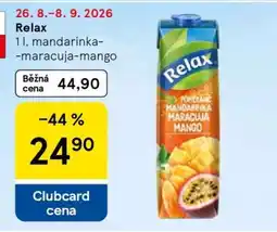 Tesco Relax nabídka