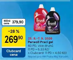 Tesco Perwoll prací gel nabídka