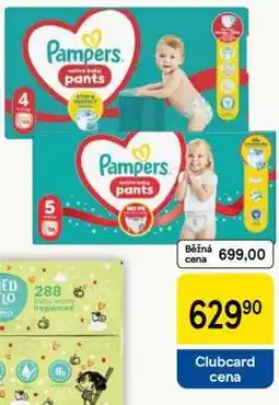 Tesco Pampers active baby pants nabídka